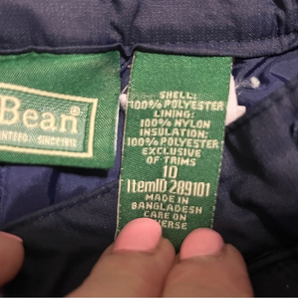 Boys LL Bean Cold Buster Snow Pants (10) - Picture 4 of 11